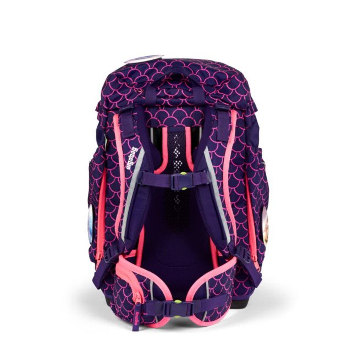 ergobag Maxi-Set Schulrucksack-Set PerlentauchBär LUMI Edition, 6-teilig