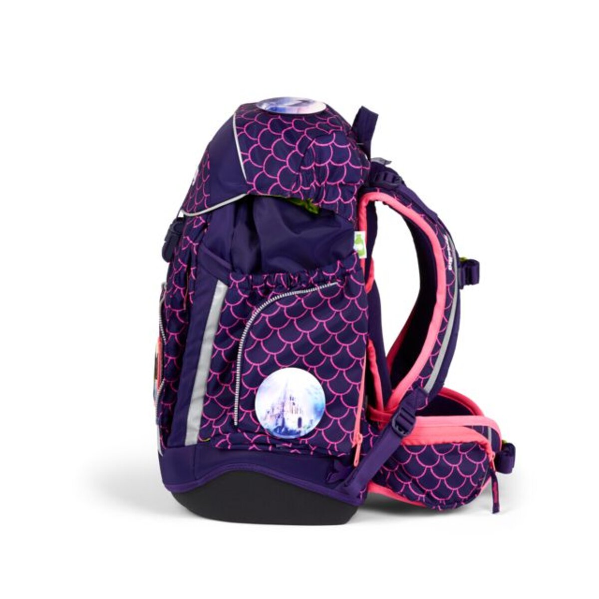 ergobag Maxi-Set Schulrucksack-Set PerlentauchBär LUMI Edition, 6-teilig