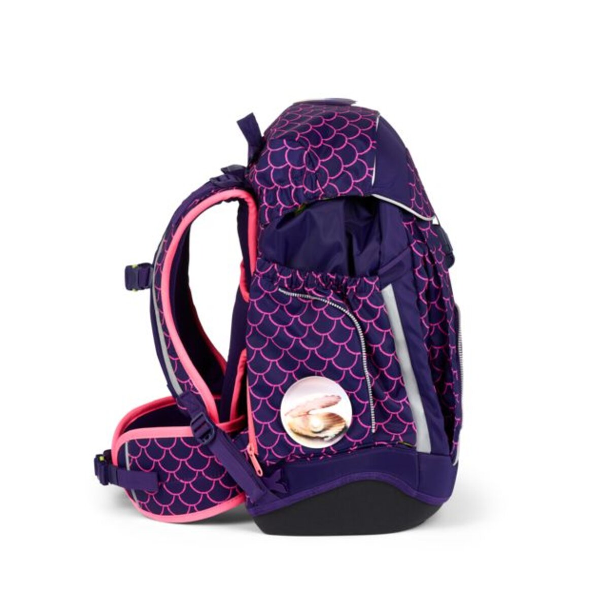 ergobag Maxi-Set Schulrucksack-Set PerlentauchBär LUMI Edition, 6-teilig