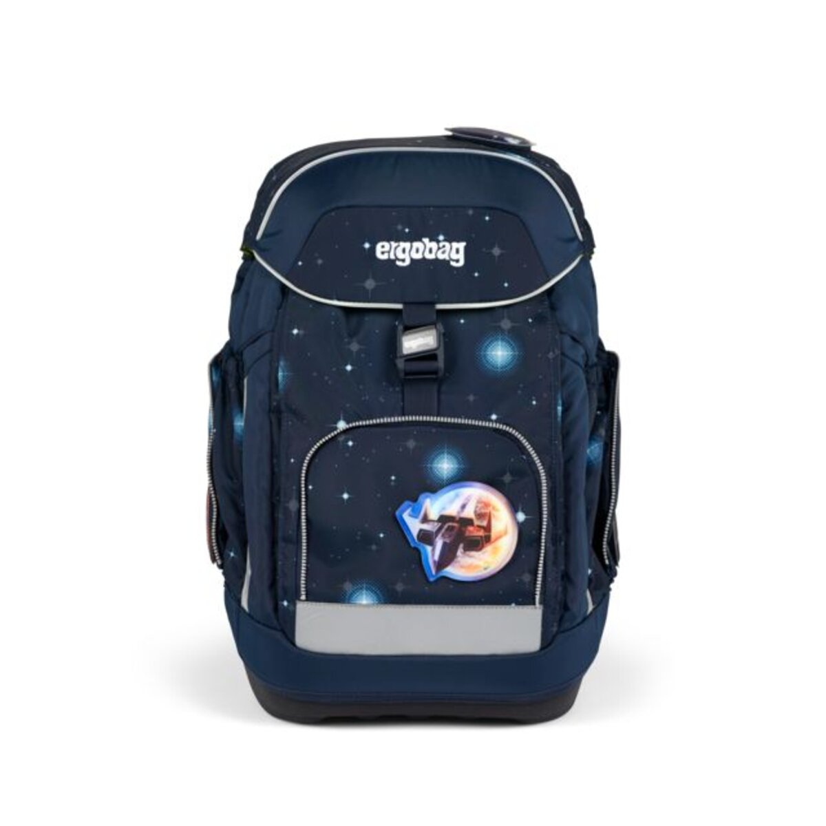 ergobag Maxi-Set Schulrucksack-Set KoBärnikus GALAXY GLOW, 6-teilig