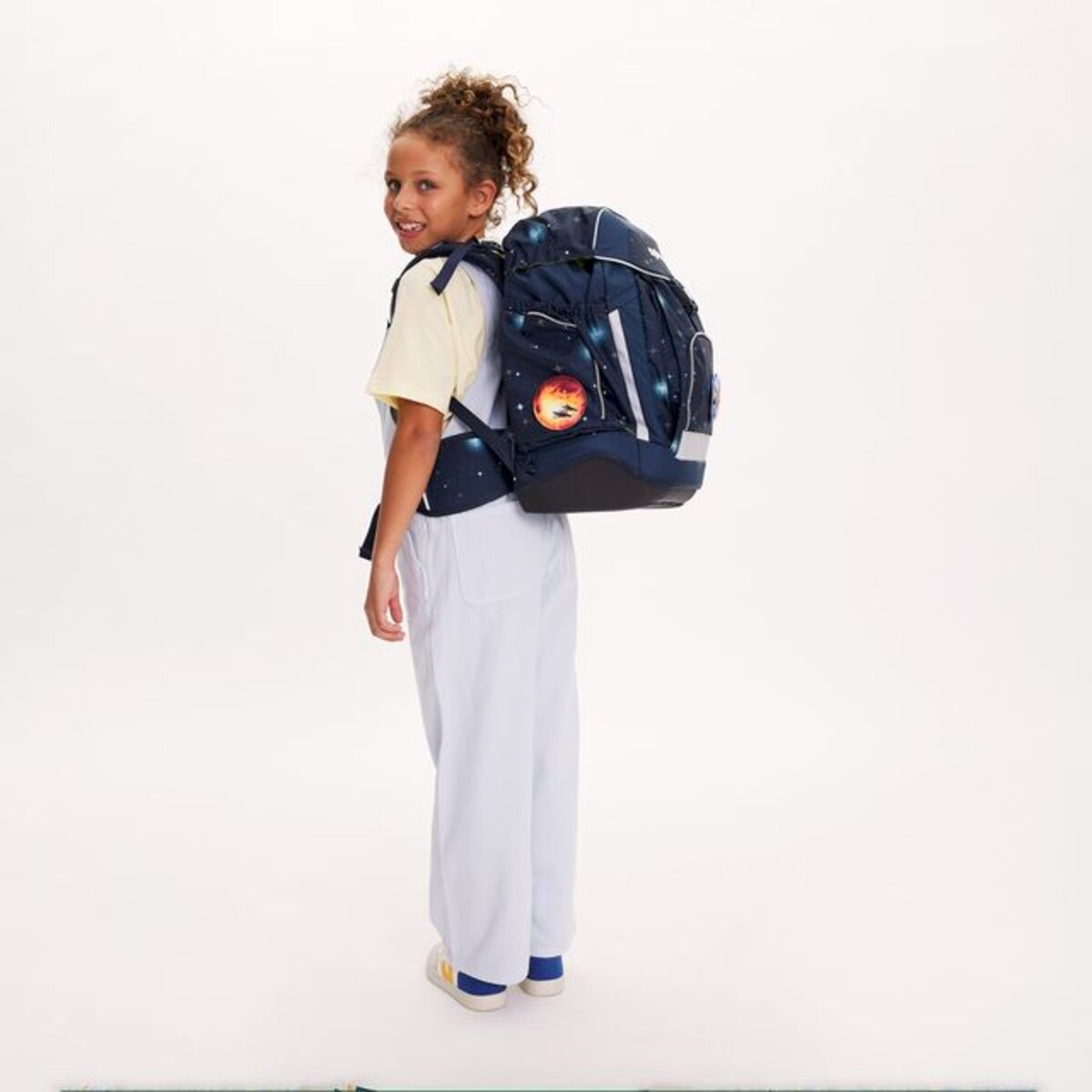 ergobag Maxi-Set Schulrucksack-Set KoBärnikus GALAXY GLOW, 6-teilig