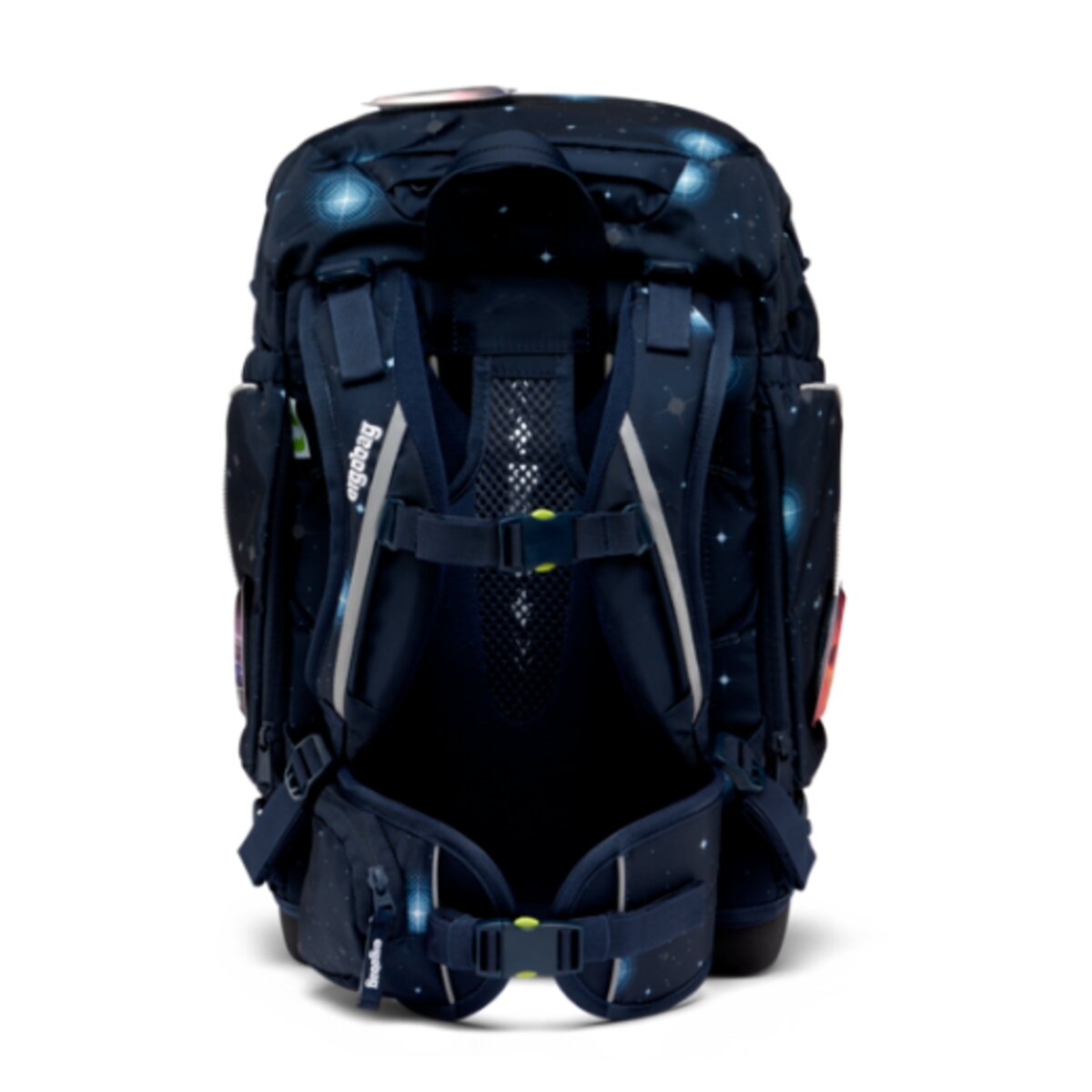 ergobag PACK Schulrucksack-Set GALAXY GLOW KoBärnikus, 6-teilig