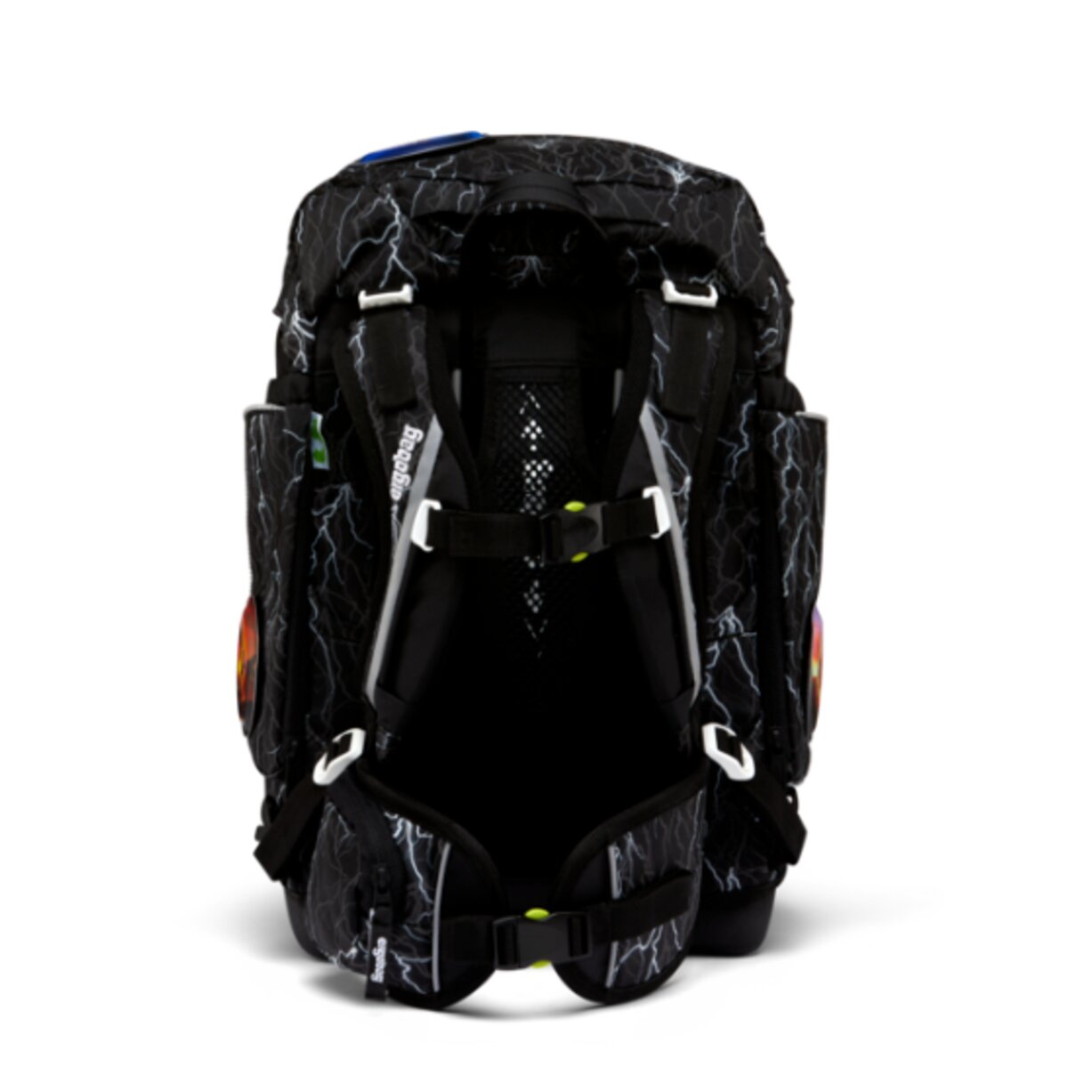 ergobag PACK REFLEX GLOW Schulrucksack-Set Super ReflektBär, 6-teilig