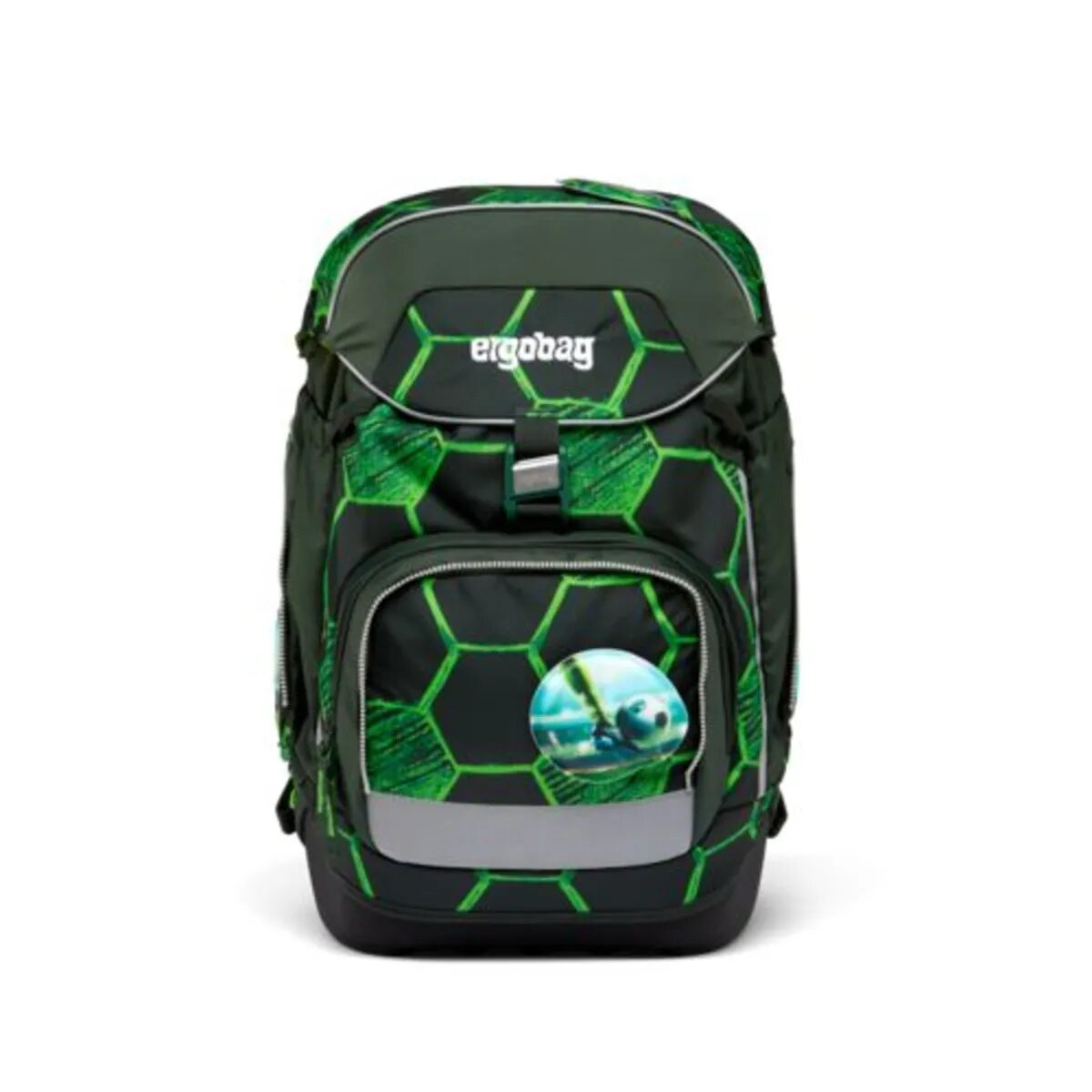 ergobag PACK Schulrucksack-Set  VolltreffBär, 6-teilig