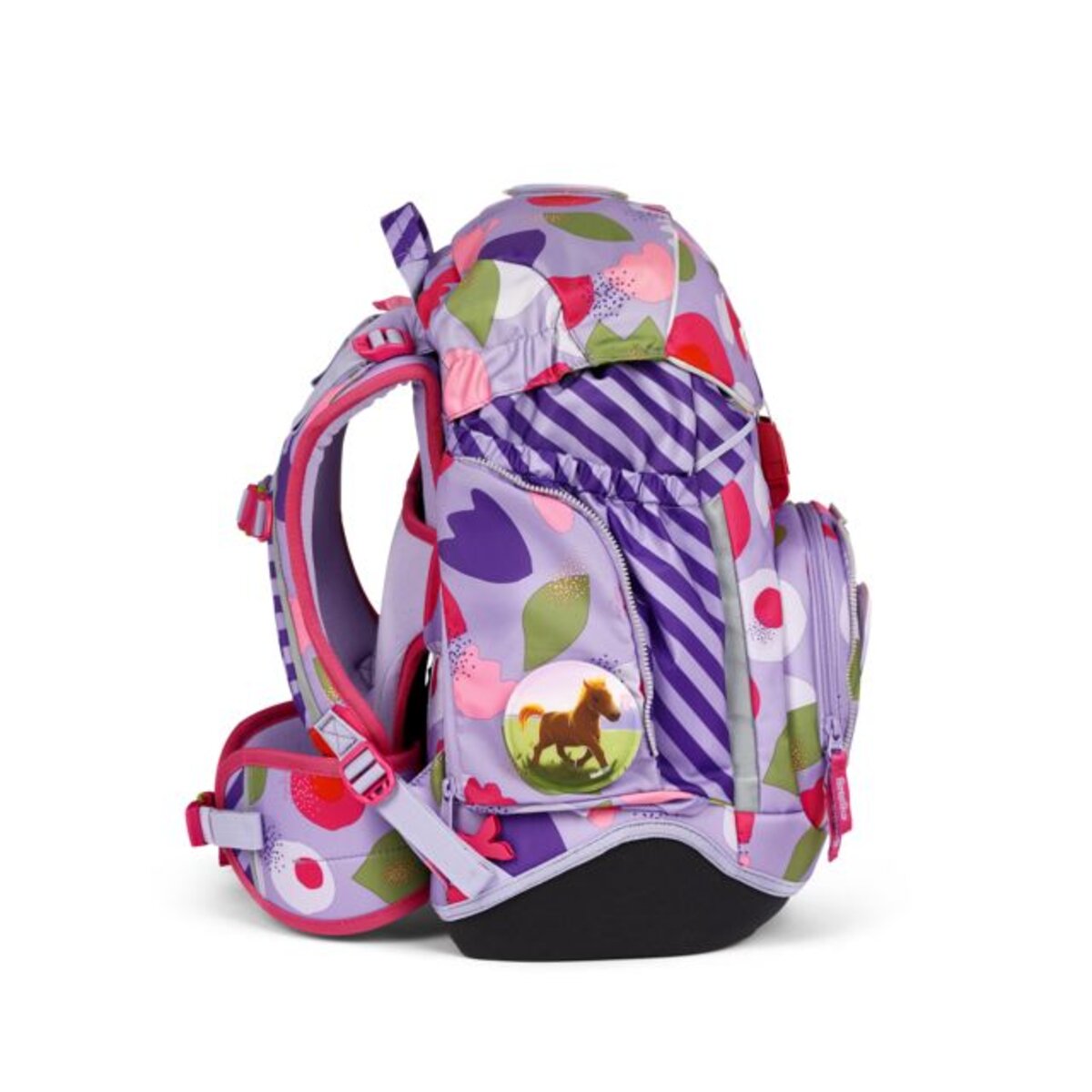 ergobag PACK Schulrucksack-Set BlütenzauBär, 6-teilig