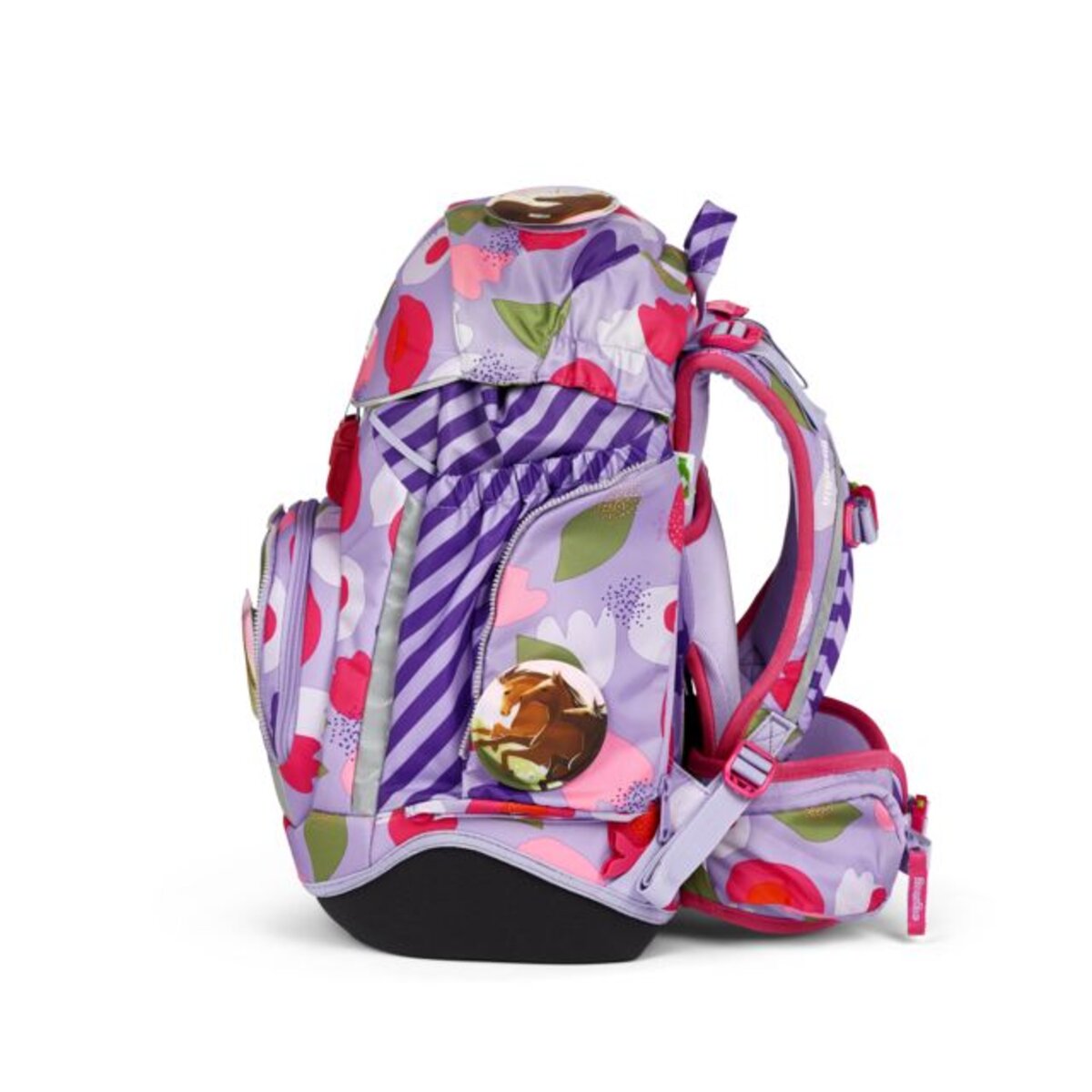 ergobag PACK Schulrucksack-Set BlütenzauBär, 6-teilig