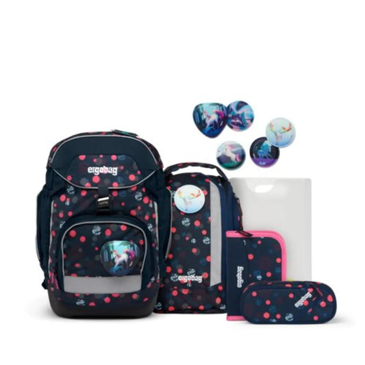 ergobag PACK SEPCIALS Schulrucksack-Set PhantBärsiewelt, 6-teilig