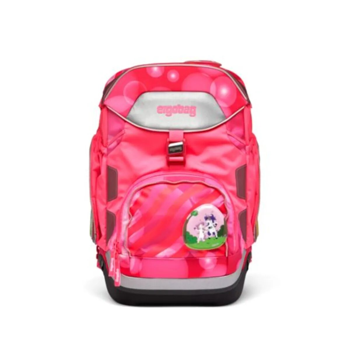 ergobag PACK SPECIAL Schulrucksack-Set  KuntBäruntes Einhorn, 6-teilig