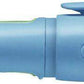Ergonomischer Schulfüller für Linkshänder mit Standard-Feder M - STABILO EASYbirdy in himmelblau/grasgrün - Einzelstift - inklusive Patrone - Schreibfarbe blau (löschbar)