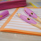 Ergonomischer Schulfüller für Linkshänder mit Anfänger-Feder A - STABILO EASYbirdy Pastel Edition in soft pink/apricot - Einzelstift - inklusive Patrone - Schreibfarbe blau (löschbar)