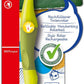 Ergonomischer Tintenroller für Linkshänder - STABILO EASYoriginal in limone/grün - Einzelstift - Schreibfarbe blau (löschbar) - inklusive Patrone