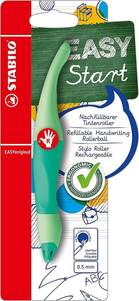Ergonomischer Tintenroller für Rechtshänder - STABILO EASYoriginal Pastel in Hauch von Minzgrün