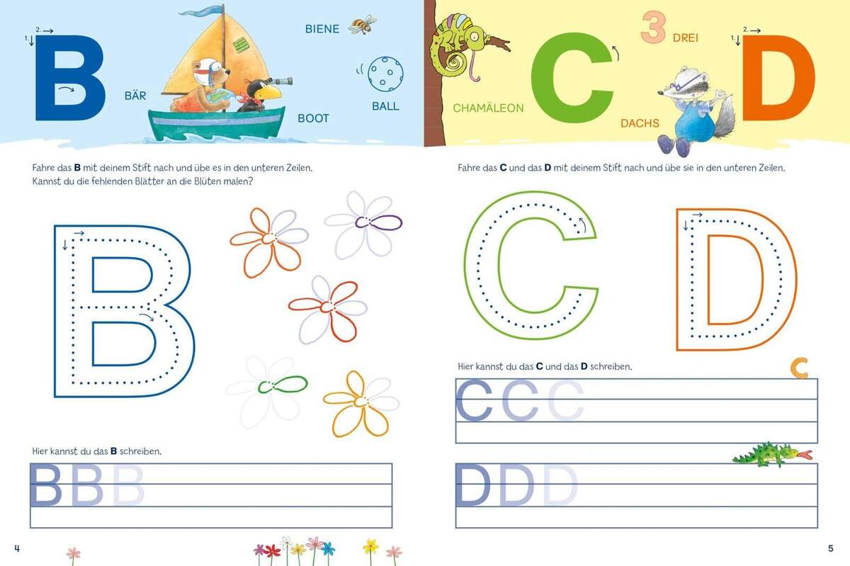 Esslinger Verlag Der kleine Rabe Socke: Alles ratzfatz weggewischt! Buchstaben schreiben