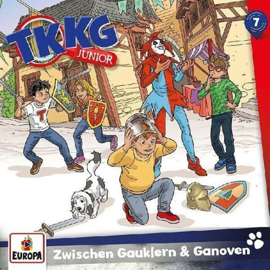 Europa Hörspiel-CD TKKG Junior Folge 7 - Zwischen Gauklern und Ganoven