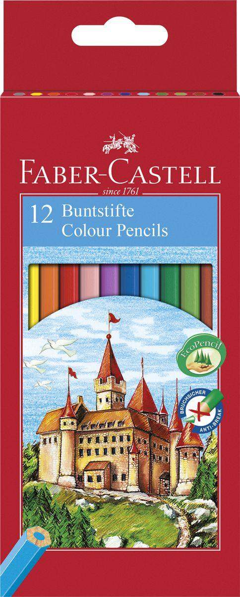 Faber-Castell Buntstift Castle hexagonal, 12er Etui