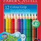 Faber-Castell Buntstift Colour GRIP 12er Kartonetui