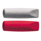 Faber-Castell Ersatzradierer Colour Grip-2001 Eraser Cap, 2 Stück, sortiert