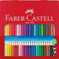 Faber-Castell Farbstift Colour GRIP, 24er Metalletui