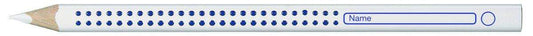 Faber-Castell Farbstift Jumbo GRIP Heft & Tafel, weiss