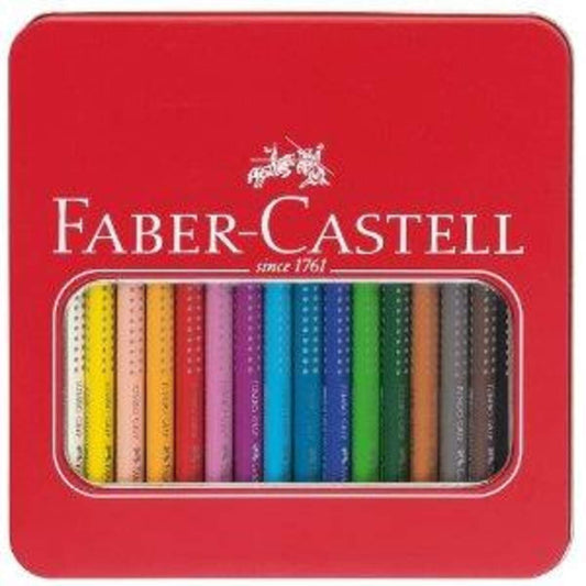 Faber-Castell Farbstifte Jumbo Grip, 16er Metalletui