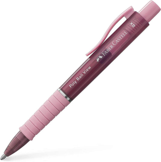Faber-Castell Kugelschreiber Poly Ball View rose shado