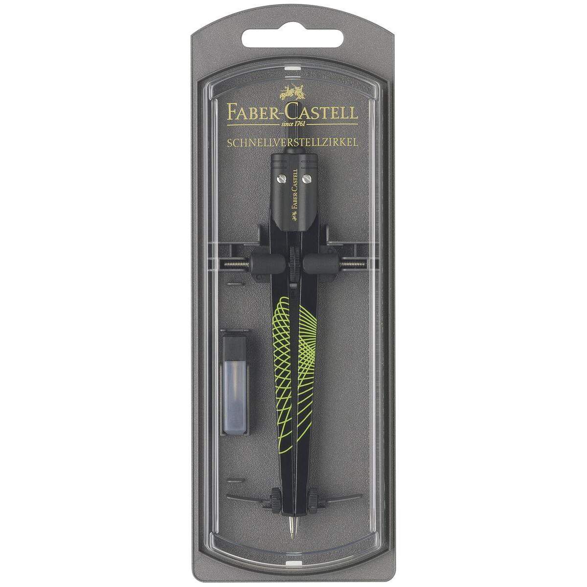 Faber-Castell Schnellverstellzirkel Twister, sortiert