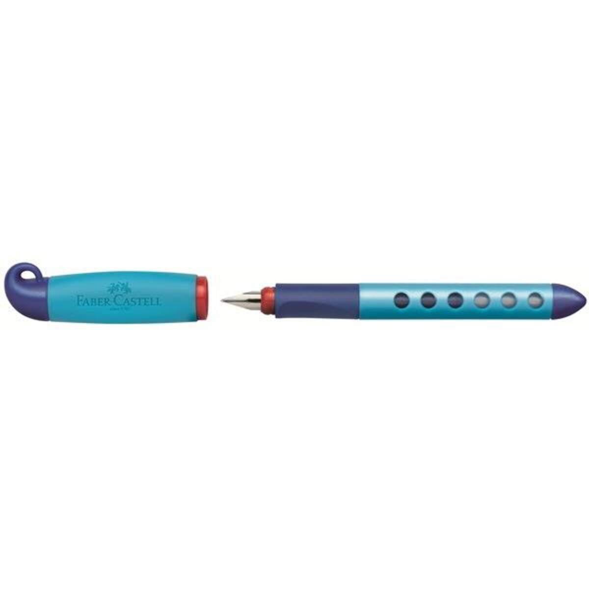 Faber-Castell Schulfüller Scribolino für Linkshänder, blau