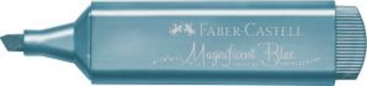 Faber-Castell Textmarker TL 46 Metallic magnificent blue