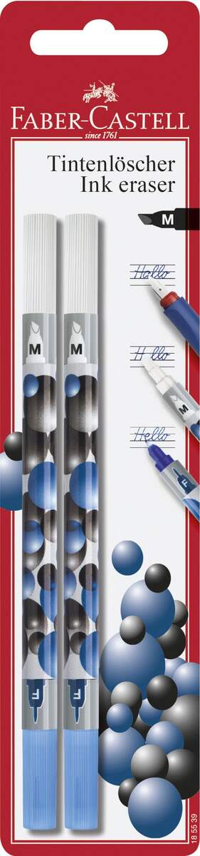 Faber-Castell Tintenlöscher Spitze M 2 Stück