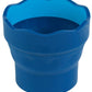 Faber-Castell Wasserbecher Clic&Go, blau
