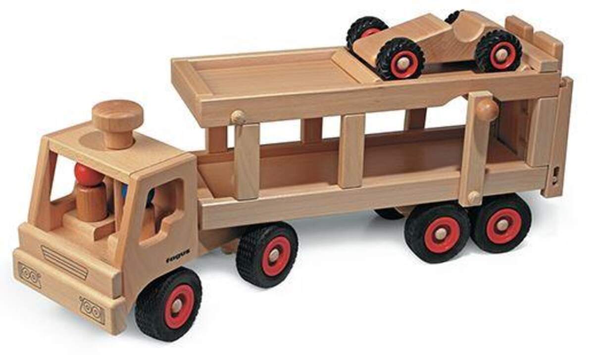 Fagus Holz Autotransporter