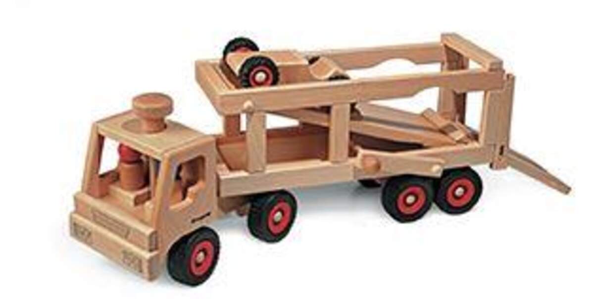 Fagus Holz Autotransporter