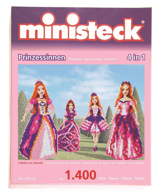 Feuchtmann ministeck Prinzessinnen 4in1, ca. 1400 Steine
