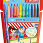 Filzstift - STABILO power - 12er Pack - mit 12 verschiedenen Farben