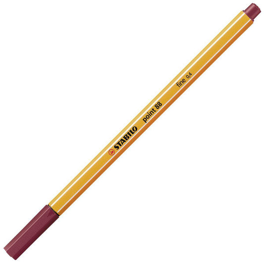 Fineliner - STABILO point 88 - Einzelstift - purpur