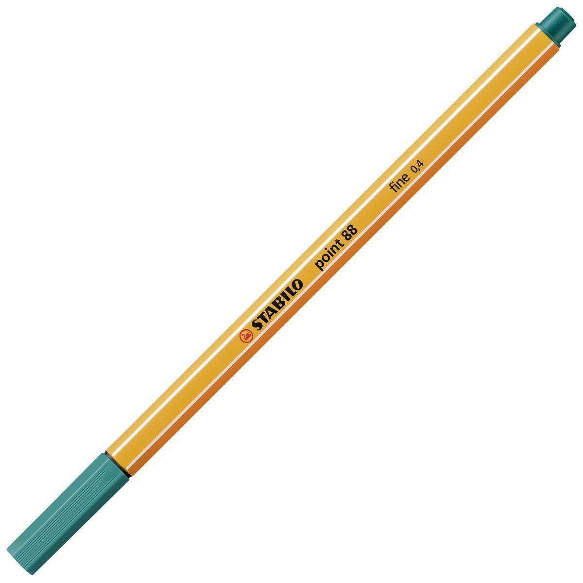 Fineliner - STABILO point 88 - Einzelstift - türkisblau
