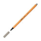 Fineliner - STABILO point 88 - Einzelstift - warmgrau