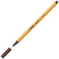 Fineliner - STABILO point 88 - Einzelstift - braun