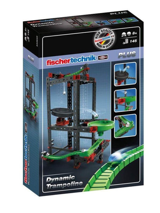 Fischertechnik PLUS Dynamic Trampoline Kugelbahn