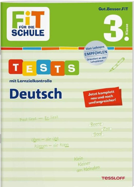 Fit für die Schule Test mit LZK Deutsch 3.Klasse