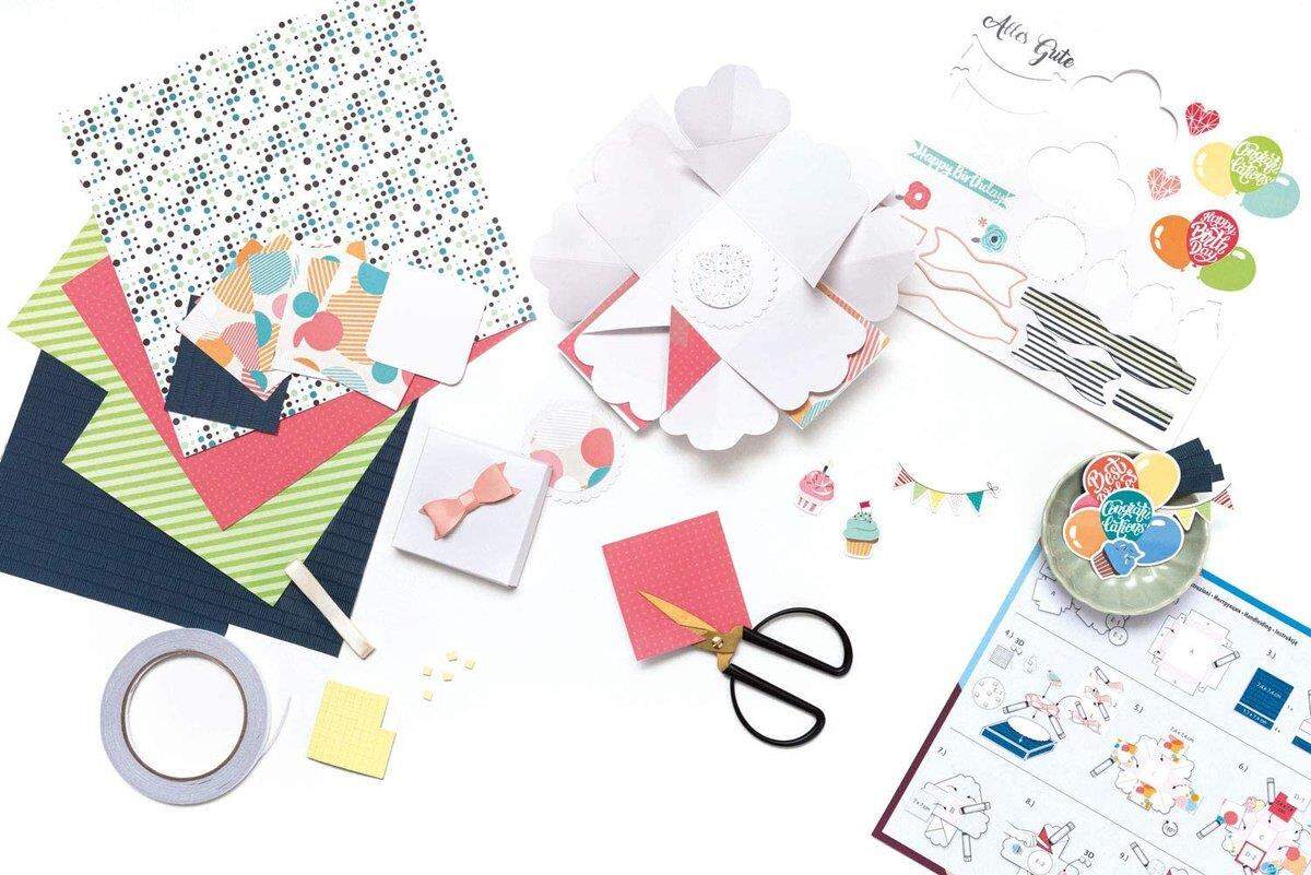 Folia Bastelset Explosionsbox Party