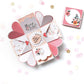 Folia Explosionsbox Bastelset Romance