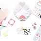 Folia Explosionsbox Bastelset Romance