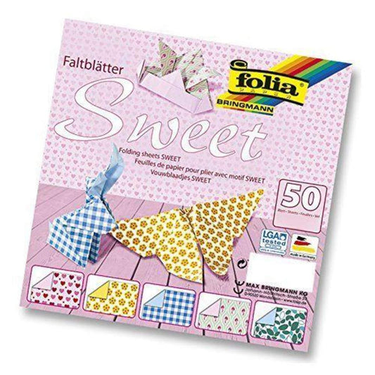 Folia Faltblätter Sweet, 50 Blatt