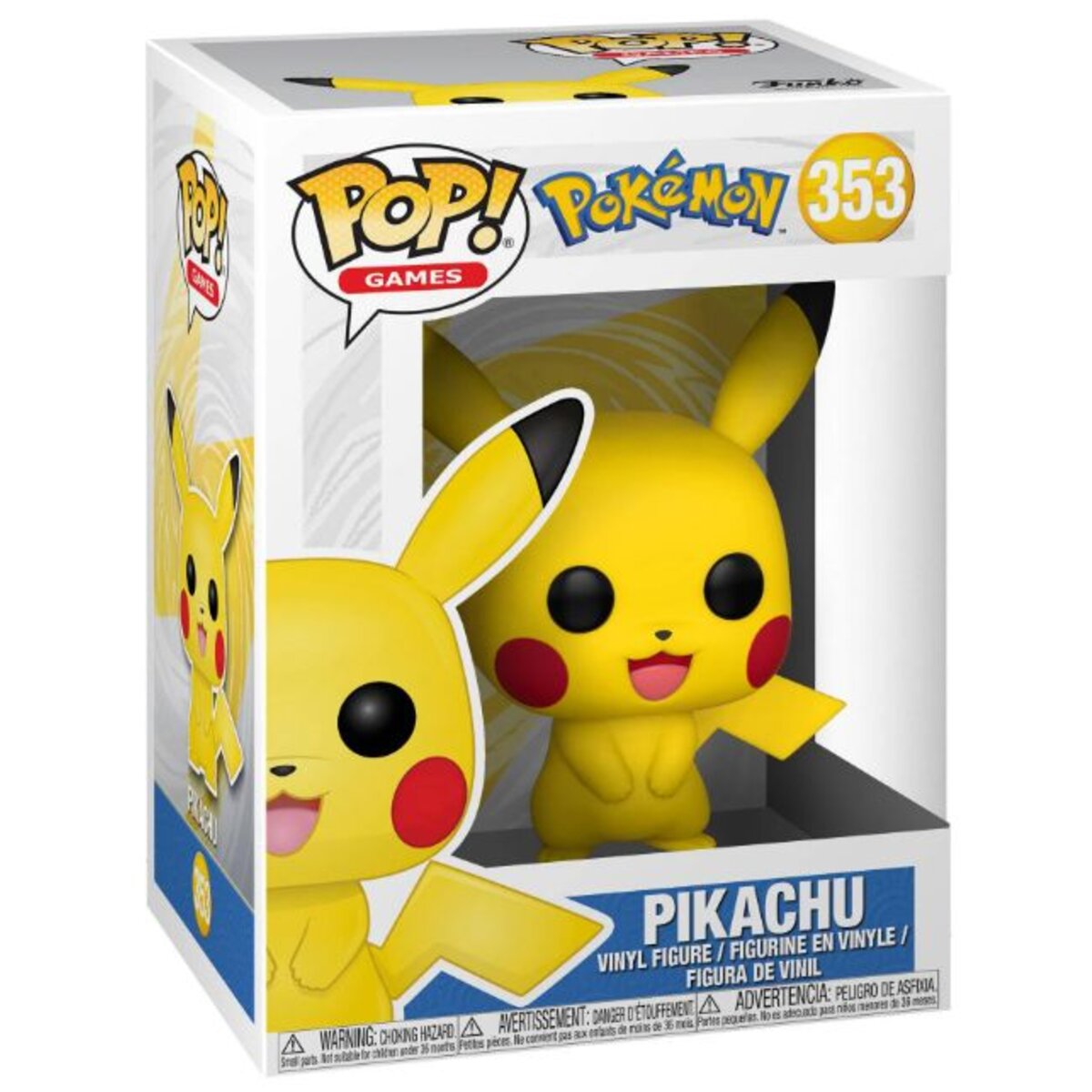 Funko POP! Pokemon Pikachu, ca. 11 cm, gelb, limitierte Sammlerfigur