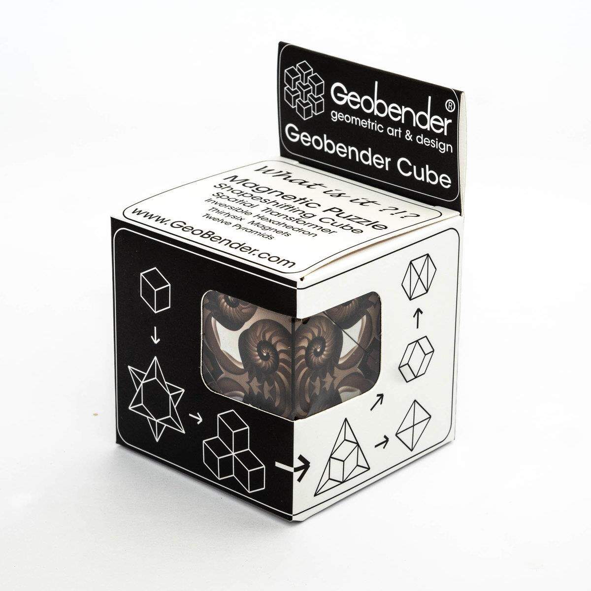 GeoBender® Kunstwürfel Nautilus komplexes magnetisches 3D Puzzle