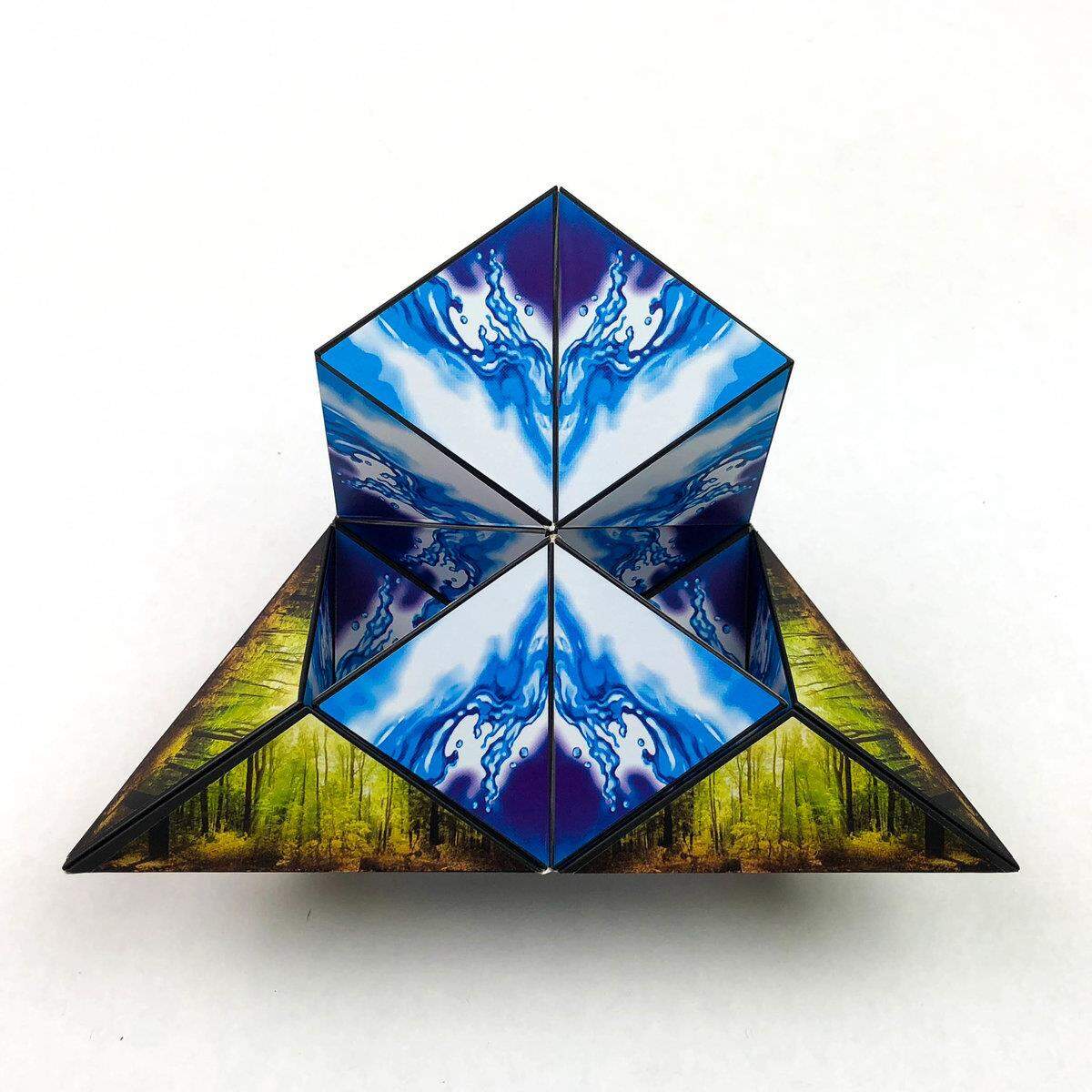 GeoBender® Kunstwürfel Nautilus komplexes magnetisches 3D Puzzle