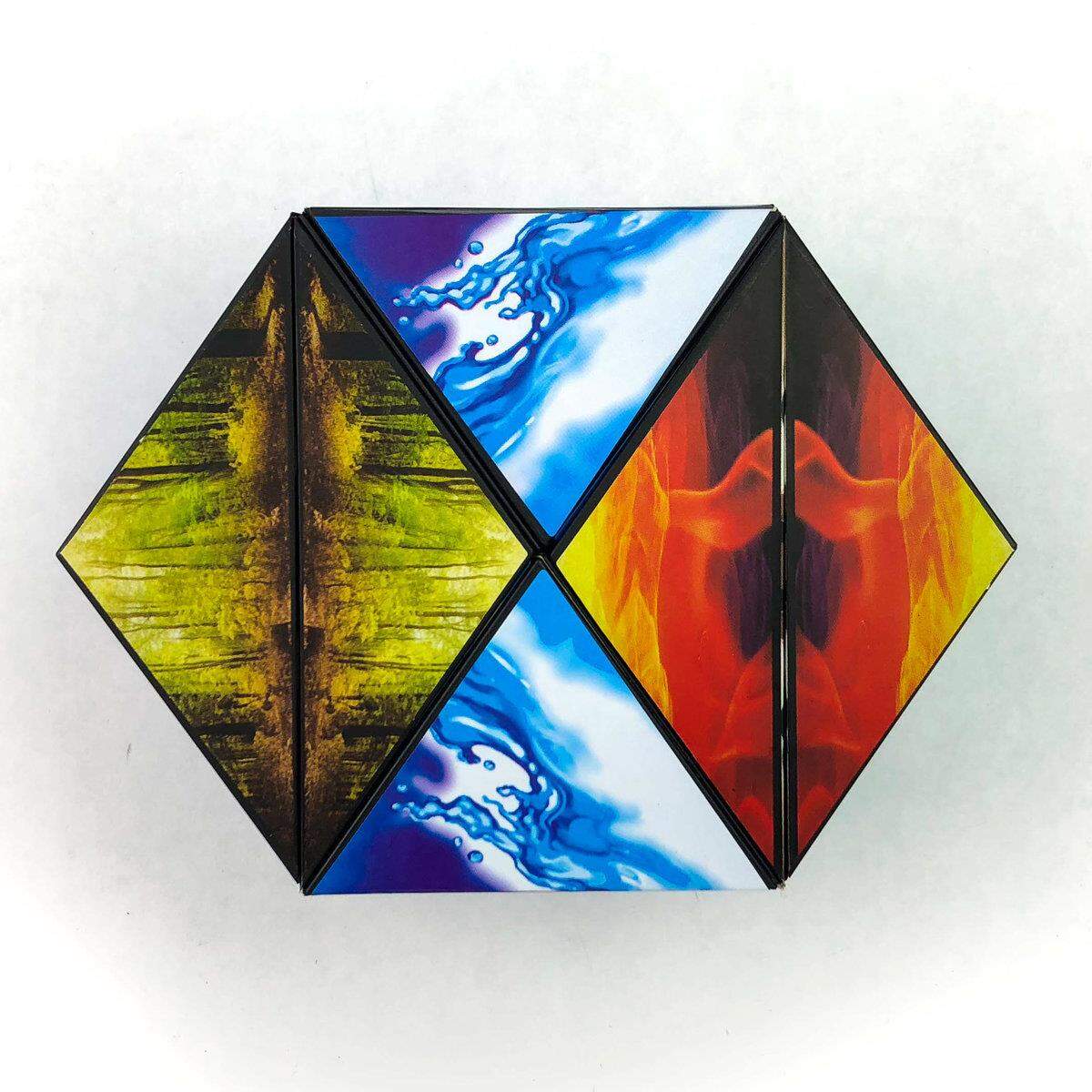 GeoBender® Kunstwürfel Nautilus komplexes magnetisches 3D Puzzle