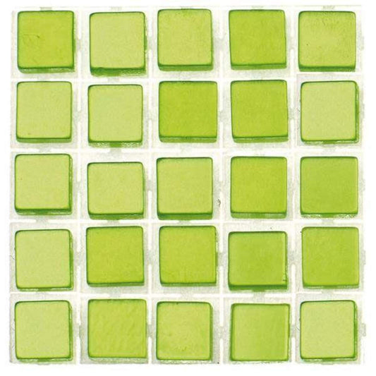 Glorex Poly-Mosaic, 5 x 5mm, hellgrün, 119 Stück
