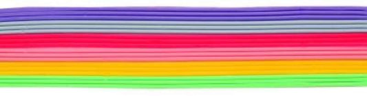 Glorex Verzierwachsstreifen Regenbogen